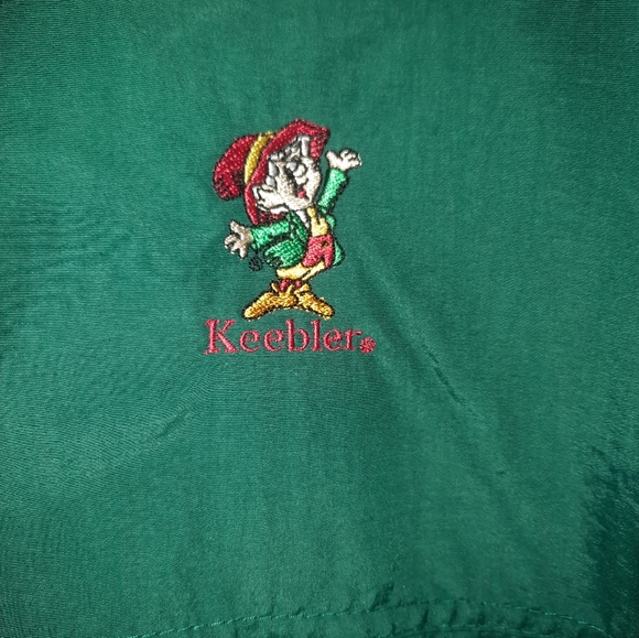 Vintage NWT 1990s Stitched Keebler Elf Dunbrooke Upstream Jacket Men's Large - Picture 2 of 15